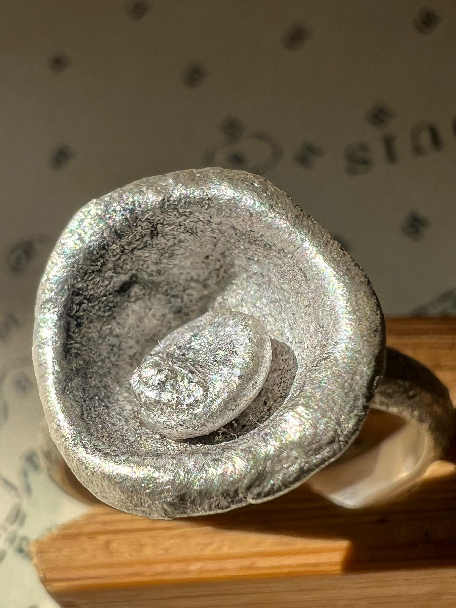 Salt Cup & Pebble Ring 2