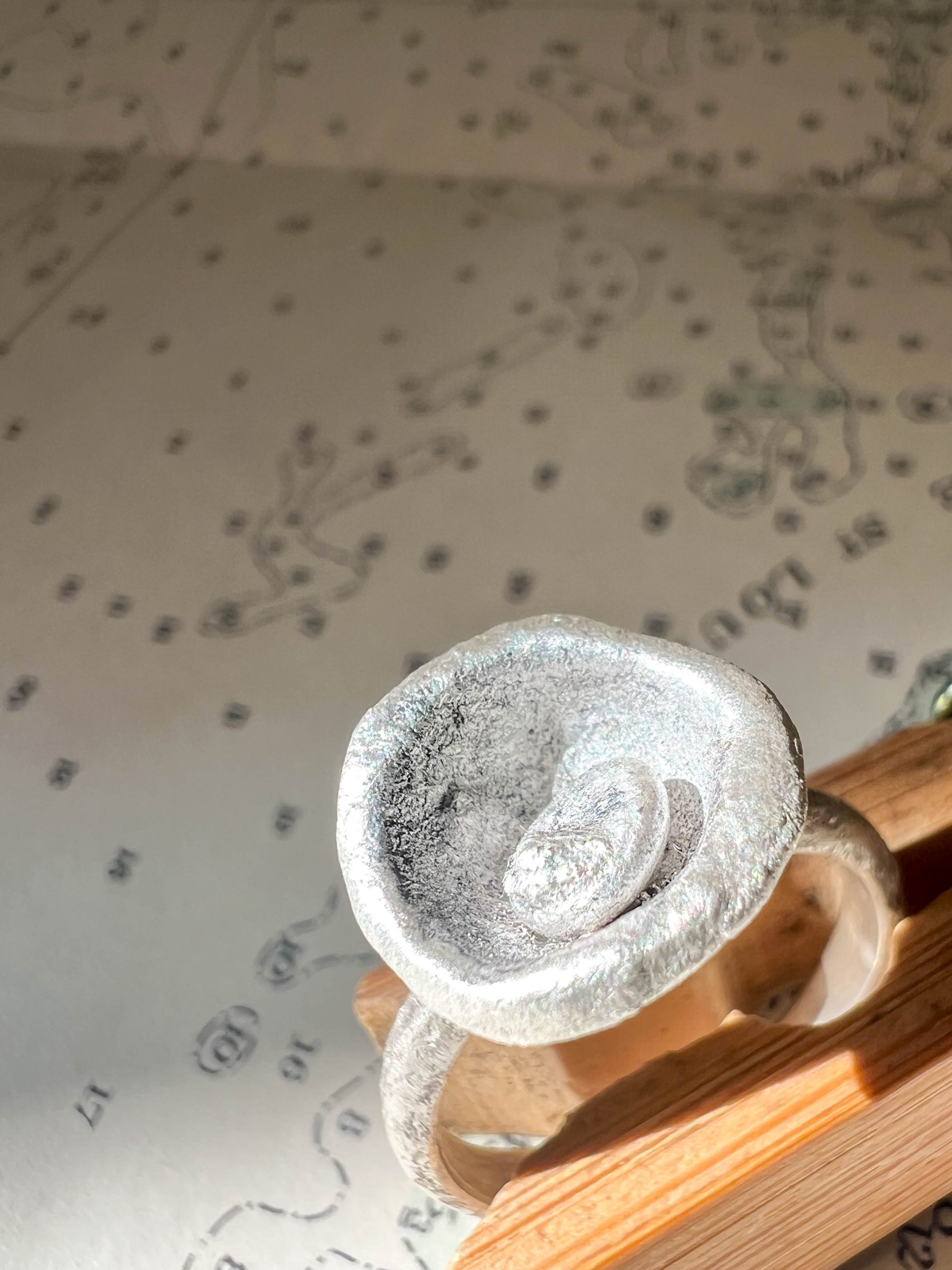 Salt Cup & Pebble Ring 4